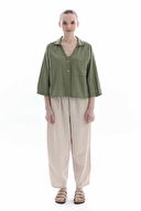 Crew Up Kadın Gömlek 2614KS108629