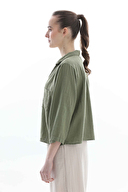 Crew Up Kadın Gömlek 2614KS108629