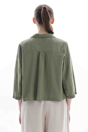 Crew Up Kadın Gömlek 2614KS108629