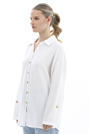 Crew Up Kadın Gömlek 2614KS108667