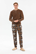 First Company Yarım Düğmeli Polar Pijama Takımı 233EP6005PI