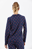 Shefame Kadın Gömlek Yaka Pijama Takımı 231PJ74IT