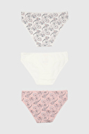 Shefame Kadın 3'lü Desenli Slip Külot 2324K001MD