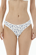 Shefame Kadın 3'lü Desenli Slip Külot 2324K001MD