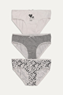 Funfair Kız Çocuk 3'lü Desenli Slip Külot 2324KC01MD