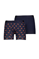 First Company Erkek 2'li Desenli Boxer 2324E004MD