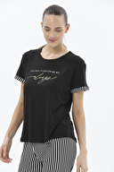 Shefame Kadın Kısa Kollu Pijama Takımı 24KP7005PI