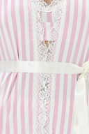 Shefame Kadın Sabahlıklı Crop Pijama Takımı 24KCP7001PI