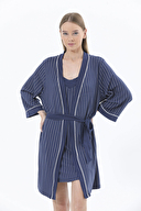 Shefame Kadın Askılı Gecelik Sabahlık Takımı 241OZE1