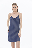 Shefame Kadın Askılı Gecelik Sabahlık Takımı 241OZE1