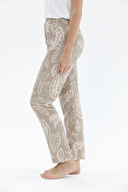 Shefame Kadın Desenli Viskon Pijama Altı 241SVM01