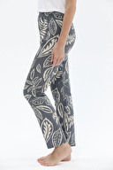 Shefame Kadın Desenli Viskon Pijama Altı 241SVM02