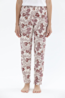 Shefame Kadın Desenli Viskon Pijama Altı 241SVM03