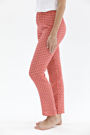 Shefame Kadın Desenli Viskon Pijama Altı 241SVM06