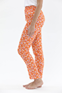 Shefame Kadın Desenli Viskon Pijama Altı 241SVM07