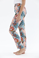 Shefame Kadın Desenli Viskon Pijama Altı 241SVM08