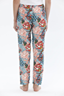 Shefame Kadın Desenli Viskon Pijama Altı 241SVM08