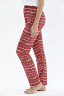 Shefame Kadın Desenli Viskon Pijama Altı 241SVM10