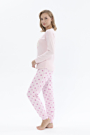 Shefame Kadın Donut Desenli Termal Pijama Takımı 242KTP7014PI