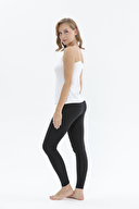 Shefame Kadın Modal Dantel Detaylı M Yakalı İp Askılı Body 241SV204