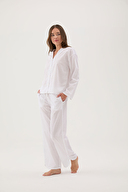 Cottons & Clouds Kadın Refli Pijama Altı CC9222