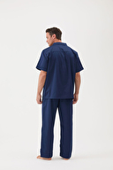 Cottons & Clouds Erkek Kısa Kollu Düğmeli Pijama Üstü CC9817