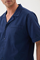 Cottons & Clouds Erkek Kısa Kollu Düğmeli Pijama Üstü CC9817