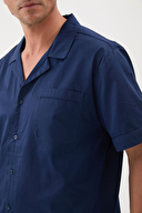 Cottons & Clouds Erkek Kısa Kollu Düğmeli Pijama Üstü CC9817