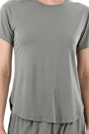 Cottons & Clouds Kadın Kısa Kollu Süprem Pijama Takımı CC7698