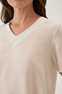 Cottons & Clouds Kadın Ananas Desenli Kısa Kollu Pijama Takımı CC7659