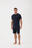 Cottons & Clouds Erkek Kısa Kollu Mikro Modal Şort Takımı CC9086