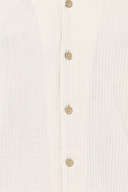 Finesuits Apaş Yaka Kısa Kollu Müslin Şort Takımı 251E15SV