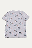 Funfair Erkek Çocuk Kısa Kollu Full Baskılı Pijama Takımı 251EC01PL