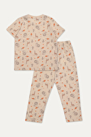 Funfair Erkek Çocuk Kısa Kollu Full Baskılı Pijama Takımı 251EC02PL