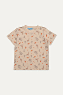 Funfair Erkek Çocuk Kısa Kollu Full Baskılı Pijama Takımı 251EC02PL