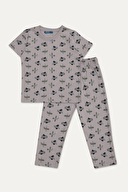 Funfair Erkek Çocuk Kısa Kollu Full Baskılı Pijama Takımı 251EC03PL