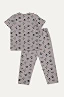 Funfair Erkek Çocuk Kısa Kollu Full Baskılı Pijama Takımı 251EC03PL
