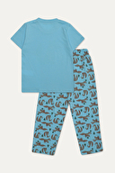 Funfair Erkek Çocuk Kısa Kollu Baskılı Pijama Takımı 251EC07PL