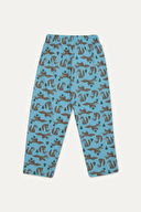 Funfair Erkek Çocuk Kısa Kollu Baskılı Pijama Takımı 251EC07PL