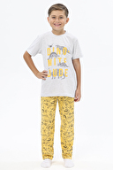 Funfair Erkek Çocuk Kısa Kollu Baskılı Pijama Takımı 251EC10PL
