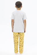 Funfair Erkek Çocuk Kısa Kollu Baskılı Pijama Takımı 251EC10PL