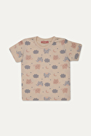 Funfair Kız Çocuk Kısa Kollu Full Baskılı Pijama Takımı 251KC02PL