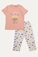 Funfair Kız Çocuk Kısa Kollu Baskılı Pijama Takımı 251KC06PL