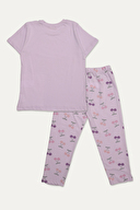 Funfair Kız Çocuk Kısa Kollu Baskılı Pijama Takımı 251KC09PL