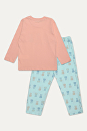 Funfair Kız Çocuk Uzun Kollu Baskılı Pijama Takımı 251KC12PL