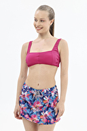 First Company Kadın Dijital Baskılı Etekli Şort 251KE206A