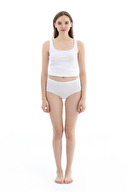 Cottons & Clouds Kadın Üçlü Yüksek Bel Slip CC1577