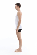 Cottons & Clouds Erkek İkili Ribanalı U Yaka Kalın Askılı Atlet CC9485