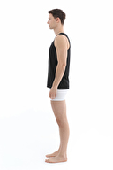 Cottons & Clouds Erkek Tekli U Yaka Kalın Askılı Modal Atlet CC9305