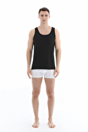 Cottons & Clouds Erkek Tekli U Yaka Kalın Askılı Modal Atlet CC9305